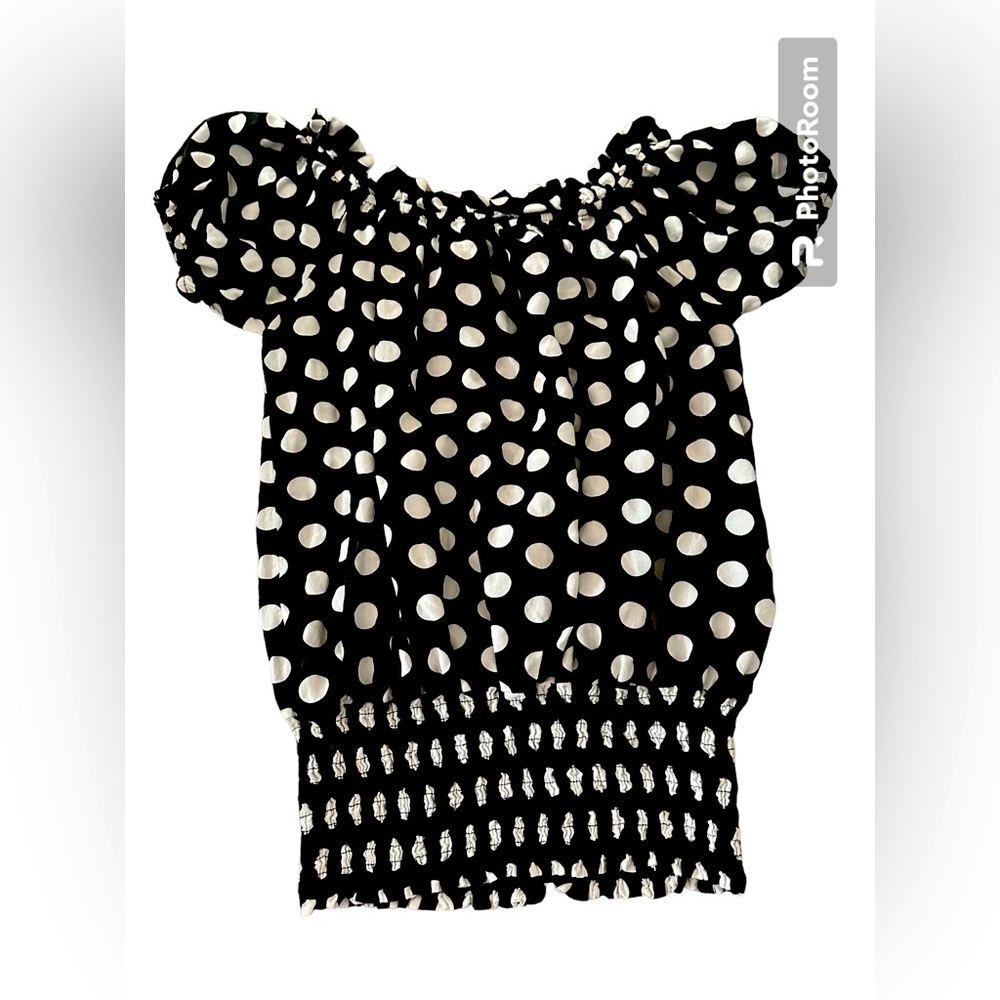 Elesol Bunched Shoulder Blouse